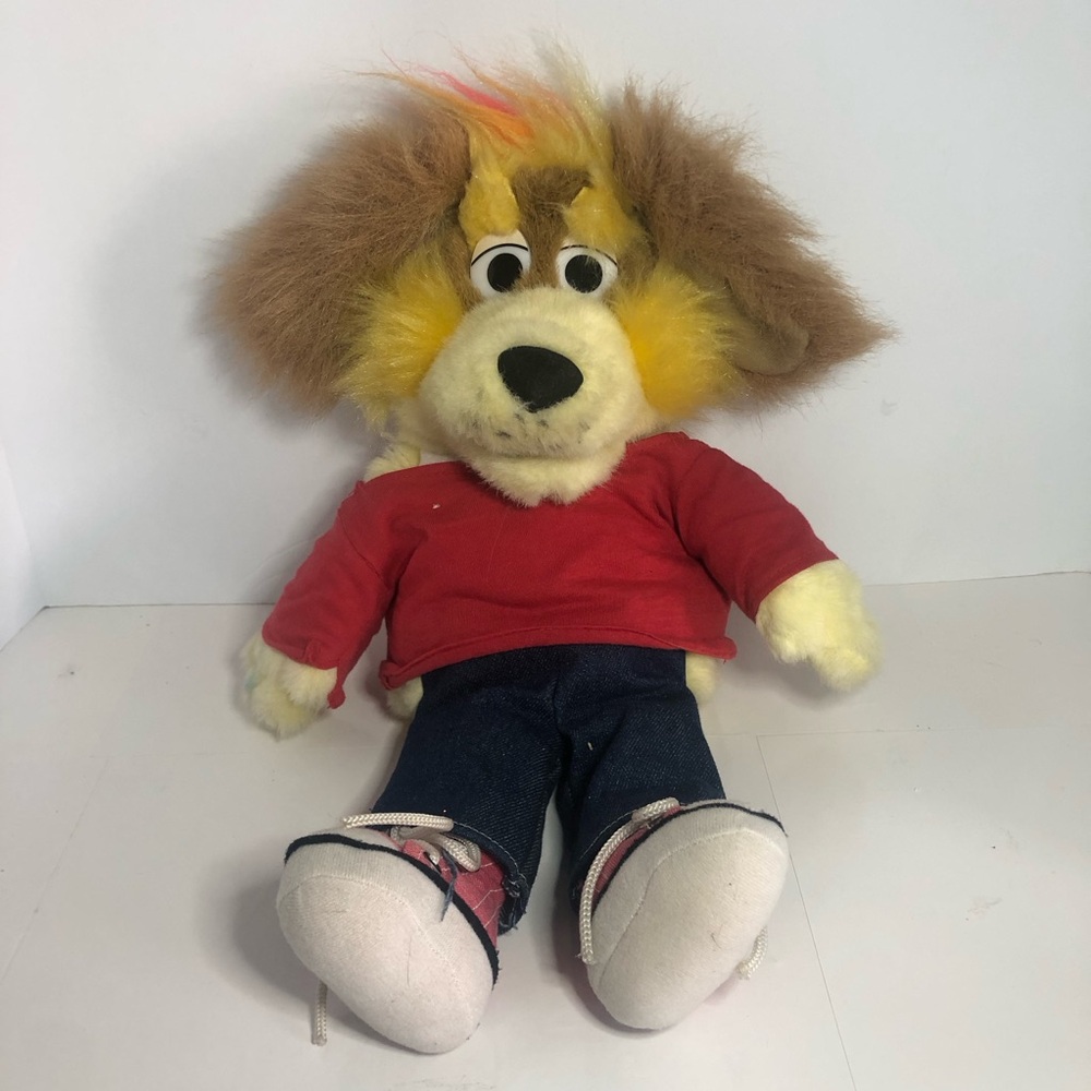 Scott Foresman Addison Wesley Jake the Dog Plush 16" Full Hand Puppet Toy